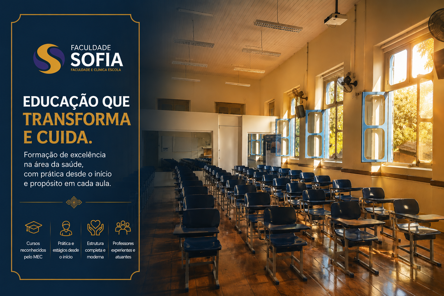 Faculdade Sofia — Educação que transforma e cuida